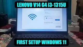 SETUP WINDOWS DI LAPTOP LENOVO V14 G4 | WINDOWS TUTORIAL