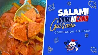 RECETA: Salami Dominicano Guisado l Cocinando en Casa 🏠😋