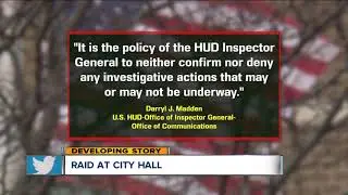 Raid at Cleveland City Hall