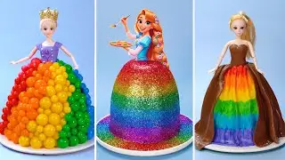 🌈 Tantangan Air Mancur Saus Coklat | Momen Lucu dengan Makanan | Tsunami Cake Decorating