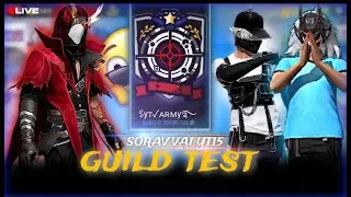 ⚔️1v2 Guild Test LIVE in Free Fire &ndash; Pro Skills On Display!  #GuildTest #FreeFireLive #1v2