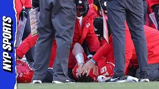 Patrick Mahomes suffers severe knee injury as Chiefs are eliminated from playoffs