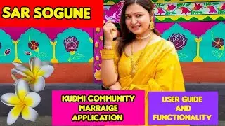 Sar Sogune || Kudmi community marraige App || #wedding #review