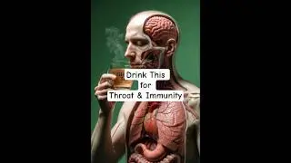 Ginger Tea Benefits for Throat Relief & Strong Immunity | 3D Medical Visualization