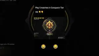 How to play 5 matches after conqueror in BGMI/PUBG 😂 #shorts #bgmi #pubgmobile #conqueror