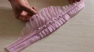 Trending sleeve design cutting and stitching|blouse sleeve design|बाजू का डिजाइन sleeve design