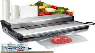 VEVOR Vacuum Sealer Machine 95Kpa 350W Powerful Dual Pump and Dual Sealing