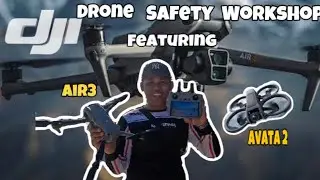 DJI Palawan workshop about Drone safety amd Immersive flight experience|Featuring Avata2 and Air3