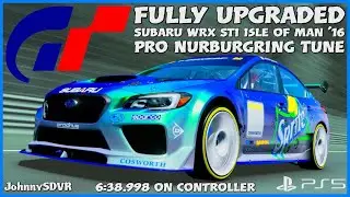 Gran Turismo 7 - Subaru WRX STI Isle Of Man Pro Tune | Nurburgring 6:38.998 Setup | #GT7