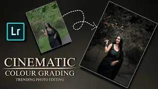 New cinematic dark tone Lightroom photo editing//Lightroom preset download free//