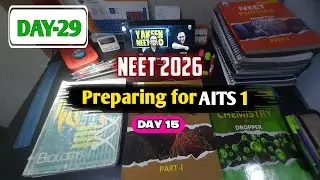STUDY WITH ME | 🔴 LIVE | DAY-29 OF NEET PREPARATION | HUSAIN MALIK #neet