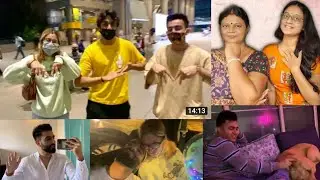 Reaction On MNV's Vlog | They SURPRISED me at the Airport 😍 | #mnvvlogs #DamnFam | Reaction Vlog