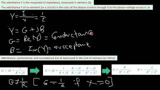 AC Voltages & Phasors 10 – Impedance and Admittance    المعاوقة الممانعة و التوصيلية