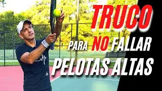 PELOTAS ALTAS a tu Reves y Derecha ! Como pegarle | Tips de Tenis