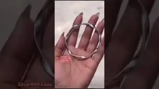 #999 #silver #kada