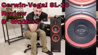 Обзор Cerwin-Vega! SL-28, напольная акустическая система | Два 8-дюймовых динамика | Домашний кинотеатр