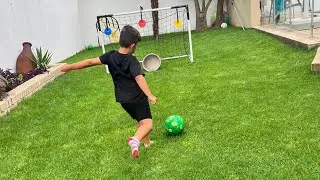 Who Can Hit the Target Soccer Challenge - Chaos Boy!!