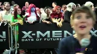 X-Men: Days Of Future Past World Premiere - Blastr TV host Nicki Clyne