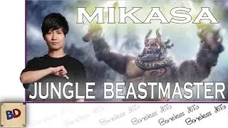 TI6 | VG.R.mikasa Beastmaster Jungling | SMART vs. NOT SMART