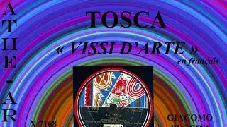 Ninon Vallin   La Tosca   Vissi d'arte   Path&eacute; Art X 7163