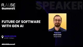'The Future of Software With GenAI' by Marek Kalnik, Group Partner Theodo | RAISE Summit 2024