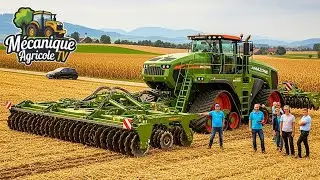 65 MACHINES GÉANTES AGRICOLES | TRAVAIL DU SOL PROFOND ET SEMIS | PUISSANCE RÉELLE