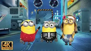 Minion Rush Skeleton Bob Minion on a Special Mission From France with Love at Gru's Lab - 4K