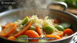 How cooking breaks down fiber for better digestion#Digestion #Nutrition #CookingTips #HealthyEating