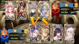 [King's Raid] PvP | SOLAR STONE SONIA!! (Loman, Sonia, Chase and Juno)