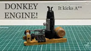 Donkey Engine Build | Garden Railroad