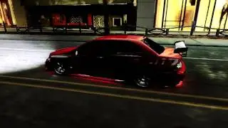 NFS Underground 2 EVO Street Drifting
