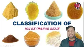 Hindi me ▶️ Classification of ion exchange resin| Types of ion exchange resin| Ion exchange resins|