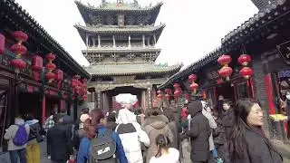 平遥古城挺热闹！独占鳌头这！山西自助游（20） #平遥 #文物古迹