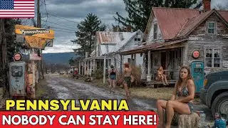 ЗАБРОШЕННАЯ АМЕРИКА! Вы не поверите, что эти города-призраки существуют в Пенсильвании, Америка