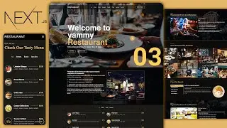 💥 Nextjs Website: Building a Responsive Restaurant Website using TypeScript (3)