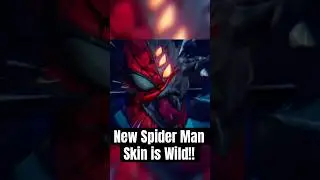 New Spiderman Skin is wild!!