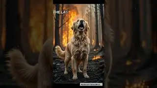 Brave Dog Waits Inside Burning Jungle House 🔥 | Emotional Dog Rescue Story | Loyal Dog Never Gave Up