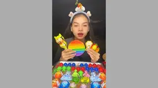Sweet candy snacks p961#mukbang #canddy 