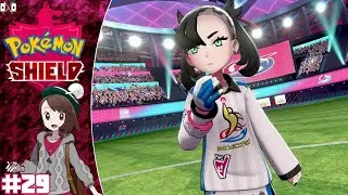 Let's Play: Pokemon Shield (Blind) Episode 29 - Wyndon & Marnie