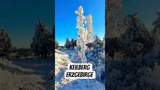 Spaziergang auf dem winterlich sch&ouml;nen Keilberg 🇨🇿- Tschechien