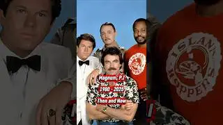 Magnum, P.I. 1980 - 2025  Cast Then and Now #shorts #america #nostalgia