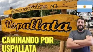 Caminando por la fronteriza ciudad de Uspallata, Argentina 🇦🇷