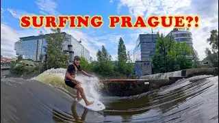 Surfing in PRAGUE?! Discover the city's unexpected surf spot