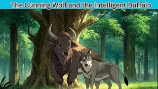 The Cunning Wolf and the Intelligent Buffalo | Kids Bedtime story