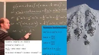 Identité trigonométrique - relations fondamentales - Trigonométrie