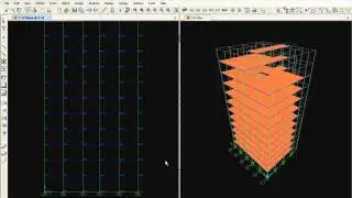 SAP2000 Tutorial 13:  Assigning Loads to Frames and Slabs