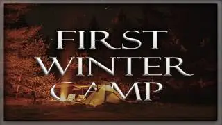 Hot Tent Camping in Rainy Winter Weather | First Ever Winter Camping Trial Run.