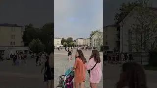 Respekt #Anapa People are walking on the sguare of the recreation center Romina.