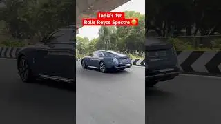 India&rsquo;s 1st Rolls Royce Spectre🤩#rollsroyce #rollsroycespectre #spectre #millionaire #evcar #shorts