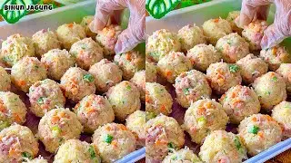 Punya bihun jangan cuma di goreng di buat Bakso lebih enak